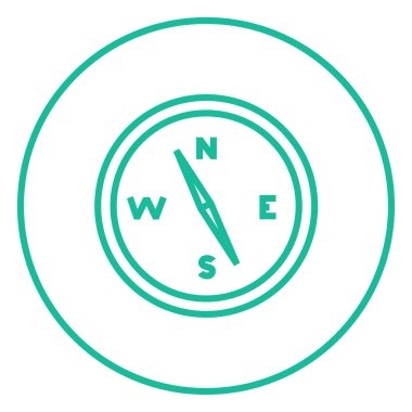 Pusula satırı simgesi.