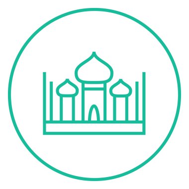 Cami satırı simgesi.