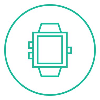 Smartwatch satırı simgesi.