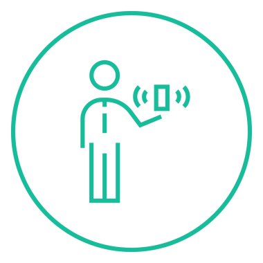 Hareket satırı simgesi.