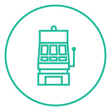 Slot makinesidir satırı simgesi.