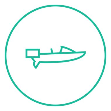 Motorbot satırı simgesi.