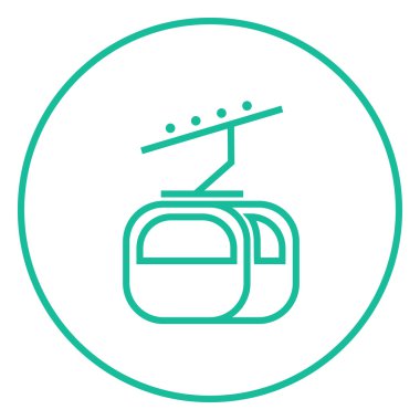 Füniküler satırı simgesi.