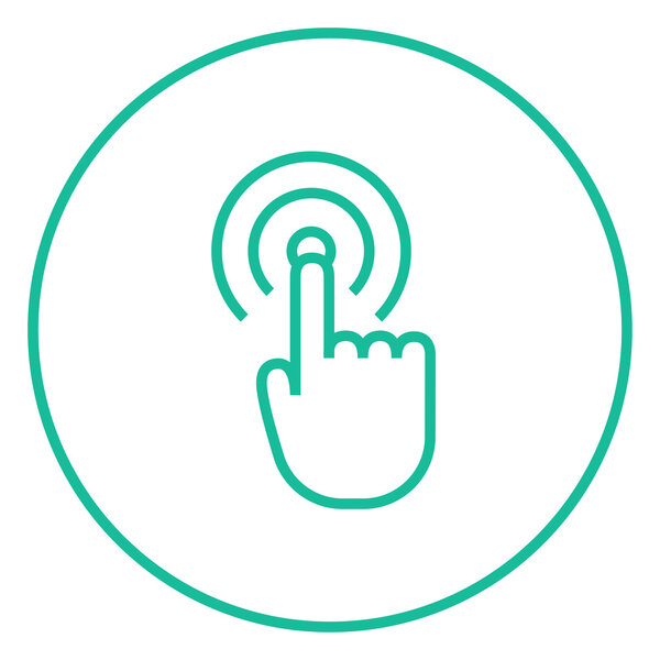 Значок линии жестов
.