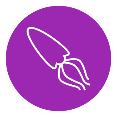 Kalamar satırı simgesi.