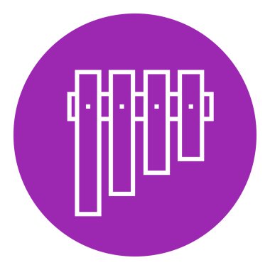 Vibrafon satırı simgesi.