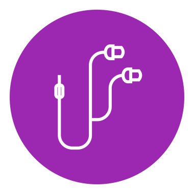 Kulaklık satırı simgesi.