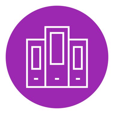 Sıra klasörleri satırı simgesi.