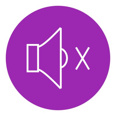 Hoparlör satırı simgesini kapat.