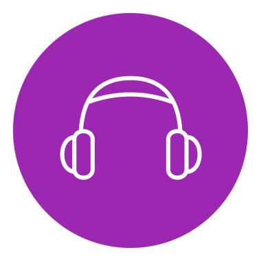 Kulaklık satırı simgesi.