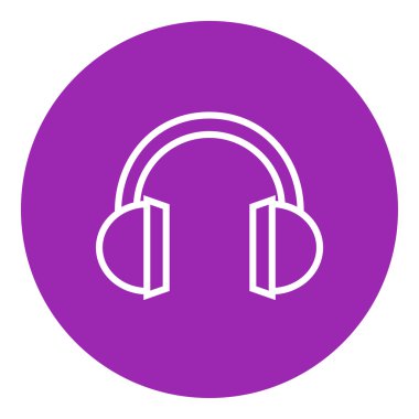 Kulaklık satırı simgesi.