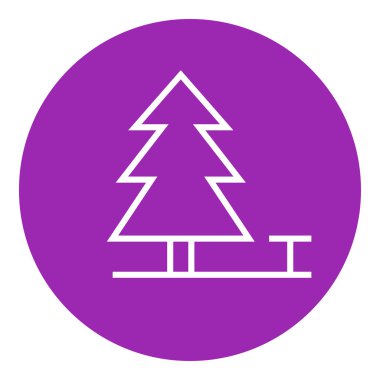 manzara satırı simgesi.