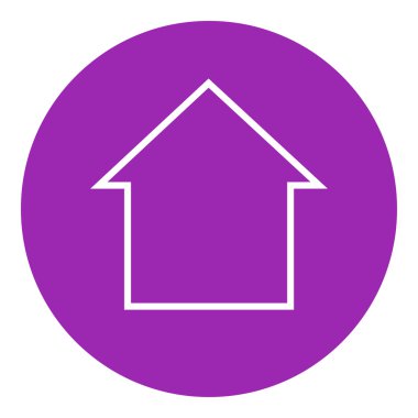 Ev satırı simgesi.