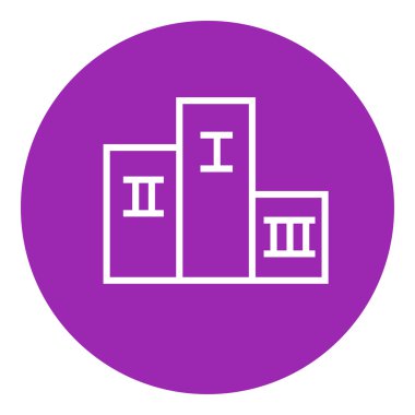 Kazanan podyum satırı simgesi.