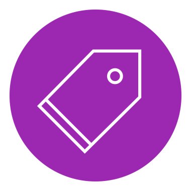 Boş etiket satırı simgesi.