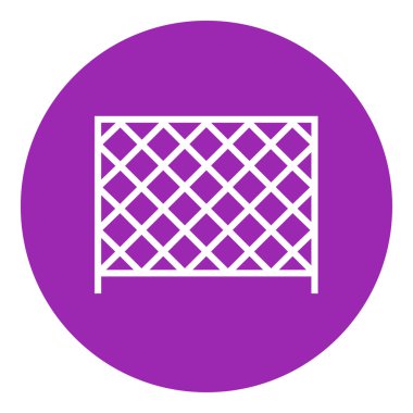 Spor ağlar satırı simgesi.