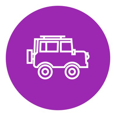 Araba satırı simgesi.