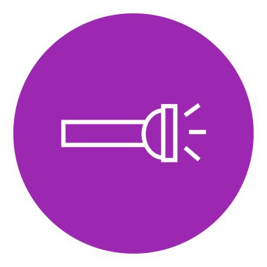 El feneri çizgi simgesi.