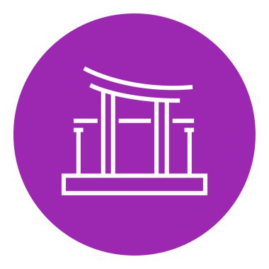 Torii kapısı simgesi.