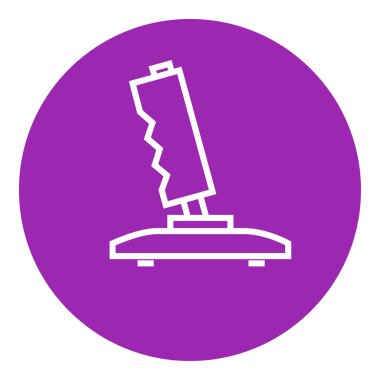 Joystick satır simgesi.