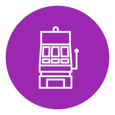 Slot makinesidir satırı simgesi.