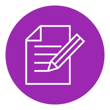 Not satırı simgesi alarak.