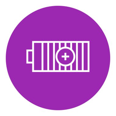 Tam olarak şarj pil satırı simgesi.