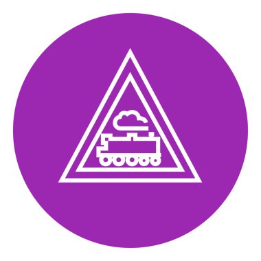 Tren işareti satırı simgesi.