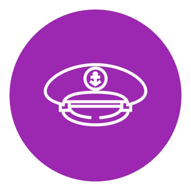 Kaptan bitkin kap satırı simgesi.