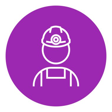 Kömür madenci satırı simgesi.