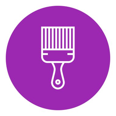 Boya fırçası satırı simgesi.