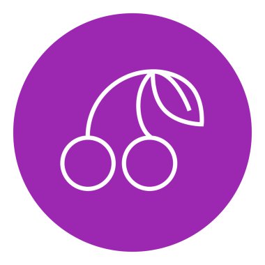 Kiraz satırı simgesi.