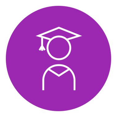 Lisansüstü satırı simgesi.