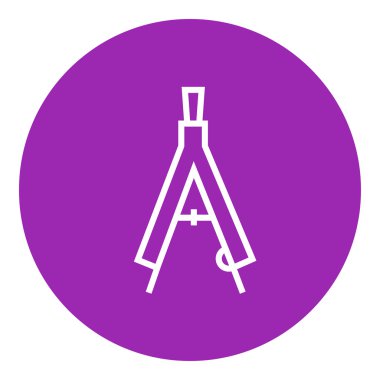 Pusula satırı simgesi.