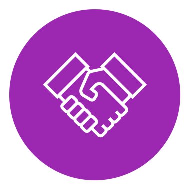 el sıkışma satırı simgesi.