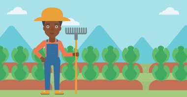 Komisyon ile çiftçi.