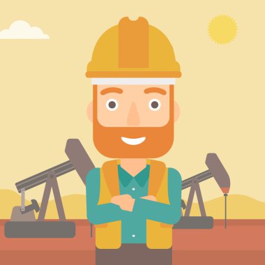 Cnfident petrol işçisi.