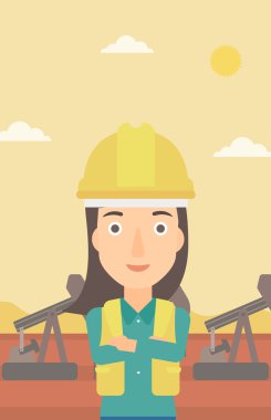 Cnfident petrol işçisi.