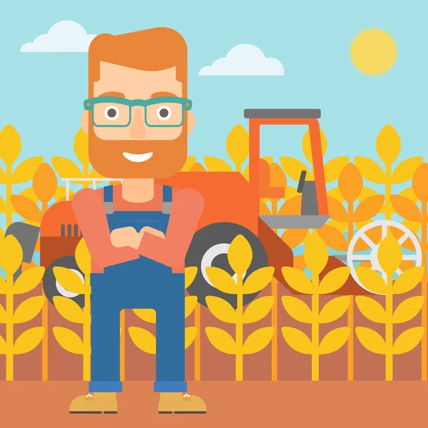 Adam arka plan üzerinde birleştirmek ile ayakta.