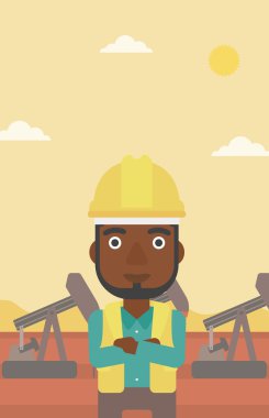 Cnfident petrol işçisi.