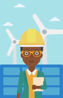 Tablet bilgisayar tutan kadın.