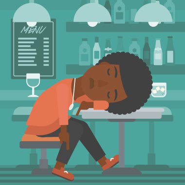 Uyuyan kadın çubuk.