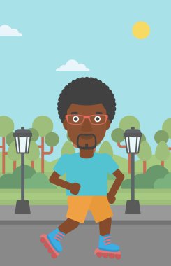 Sportif adam fırıldaklı.