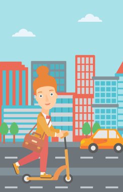 Kadın üzerinde sürme.