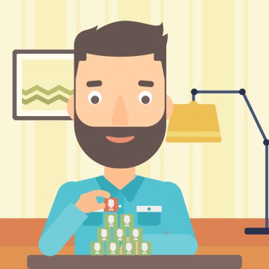 sosyal ağ bağlantısı.