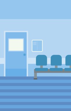 Hastane koridorunda arka plan.