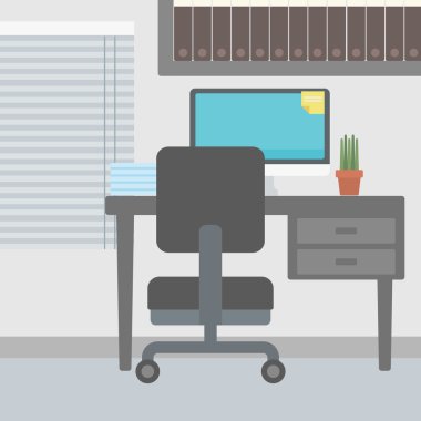 Ofis işyerinin arka planı.