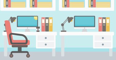 Ofis işyerinin arka planı.