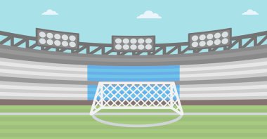 Arka plan Futbol Stadyumu.