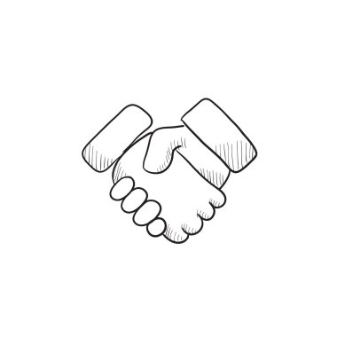 El sıkışma kroki simgesi.